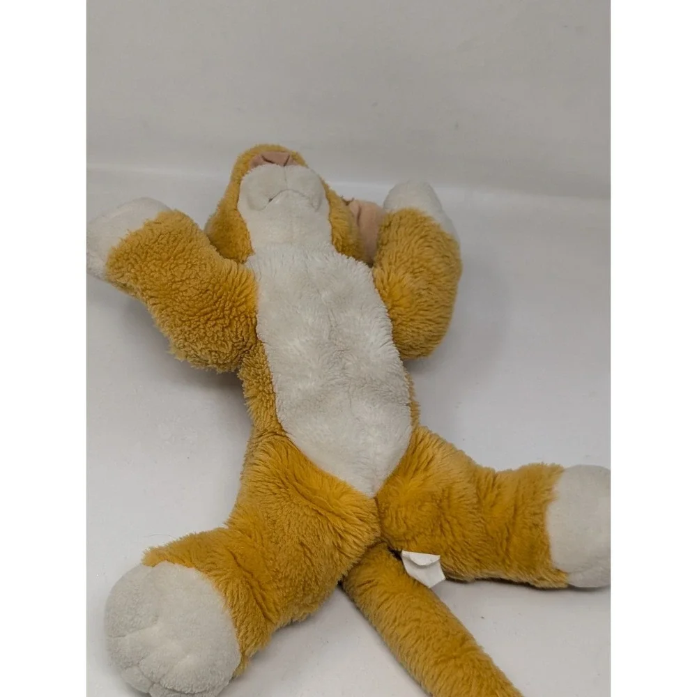 Authentic Mattel Disney Vintage 1993 The Lion King Floppy Young Simba Plush Toy